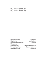 Aeg-Electrolux DD8795M/CH Ohjekirja