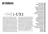 Yamaha i-UX1 Omistajan opas