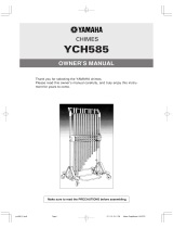 Yamaha YCH-585 Omistajan opas