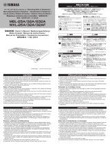 Yamaha MXL-32A Omistajan opas