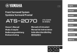 Yamaha ATS-2070 Omistajan opas