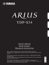 Yamaha Arius YDP-S34 Omistajan opas