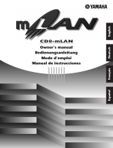 Yamaha CD8-mLAN Ohjekirja