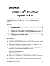 Yamaha CobraNet(CM-1) Käyttöohjeet