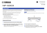 Yamaha NP-S303 Ohjekirja
