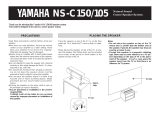 Yamaha NS-C105 Omistajan opas