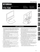 Yamaha YTS-F500 Ohjekirja