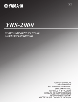 Yamaha YRS-2000 Omistajan opas