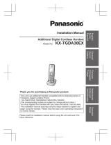 Panasonic KXTGDA30EX Käyttö ohjeet
