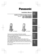 Panasonic KXTGHA20EX Käyttö ohjeet