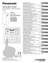 Panasonic WHADC0309J3E5B Käyttö ohjeet