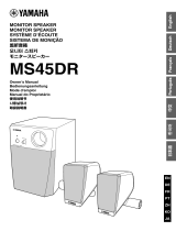 Yamaha MS45DR Omistajan opas