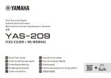 Yamaha YAS-209 Ohjekirja