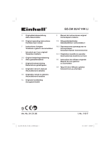 Einhell Expert Plus GE-CM 36/47 HW Li (2x4,0Ah) Ohjekirja