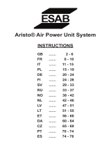 ESAB Aristo® Air Power Unit System Ohjekirja