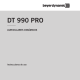 Beyerdynamic DT 990 PRO Ohjekirja