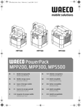 Waeco PowerPack MPP200/MPP300/MPPS500 Käyttö ohjeet