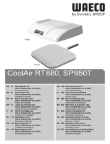 Dometic CoolAir RT880, SP950T Asennusohje