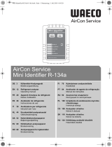 Waeco AirCon Service Mini Identifier R-134a Käyttö ohjeet