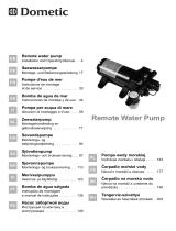 Dometic Remote Water Pump Käyttö ohjeet