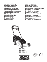 Dolmar EM-4316 (2008) Omistajan opas