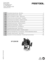 Festool OF 2200 EB-Set Käyttö ohjeet