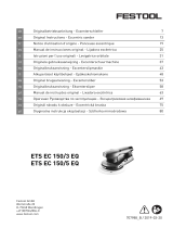 Festool ETS EC 150/5 EQ Käyttö ohjeet