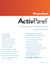 promethean ActivPanel Titanium Pro* Käyttöohjeet