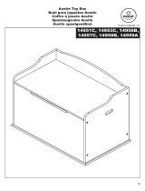 KidKraft Austin Toy Box - Pink Assembly Instruction