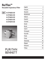 Medtronic Re/Flex inspiratory bacteria filter Ohjekirja