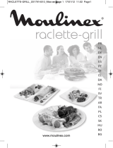 Moulinex RACLETTE CUBE GRIL Omistajan opas