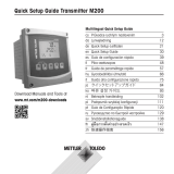 Mettler Toledo Transmitter M200 Käyttö ohjeet