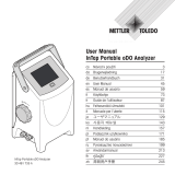 Mettler Toledo InTap Portable oDO Analyzer Ohjekirja