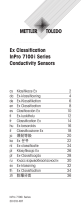 Mettler Toledo Ex-Classification InPro 7100i Series Conductivity Sensors Technical Specifications