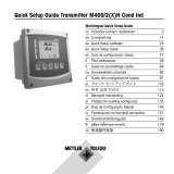 Mettler Toledo Transmitter M400/2XH Cond Ind Käyttö ohjeet