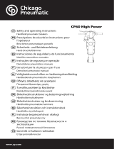 Chicago Pneumatic CP60 High Power Käyttö ohjeet