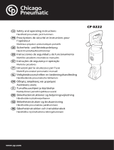 Chicago Pneumatic CP 0222 Käyttö ohjeet