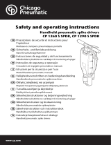 Chicago Pneumatic CP1260 S SPDR 1290 S SPDR Käyttö ohjeet