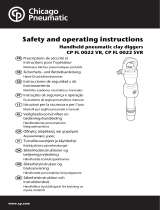 Chicago Pneumatic CP FL 0022 VR, CP FL0022 SVR Käyttö ohjeet