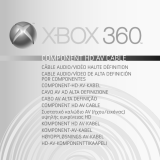 Microsoft Xbox 360 Cable audio vidéo haute définition Käyttöohjeet