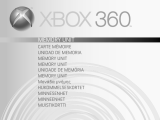 Microsoft Xbox 360 Carte mémoire Käyttöohjeet