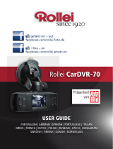 Rollei Car DVR-70 Omistajan opas