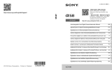 Sony ILCA-68K Ohjekirja