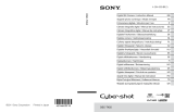 Sony Série Cyber Shot DSC-TX55 Omistajan opas