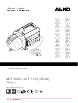 AL-KO JET 3500 INOX Ohjekirja