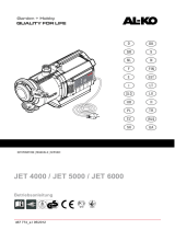 AL-KO Garden Pump Jet 6000/5 Premium Ohjekirja