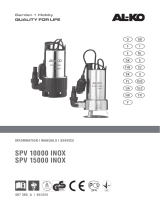 AL-KO Drainage Pump SPV 15000 Inox, 15,000 L / h Ohjekirja