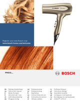 Bosch PHD5980/01 Ohjekirja