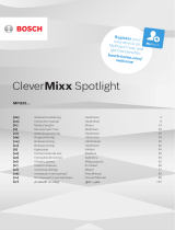 Bosch CleverMixx Spotlight MFQ2520B Ohjekirja