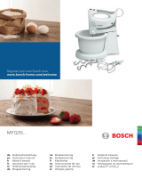 Bosch MFQ3561W/04 Asennusohje